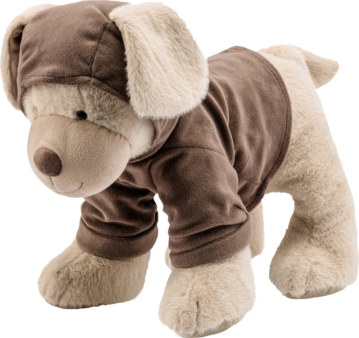 Sterntaler Kuscheltier XL Hund Lucky 40cm graubeige