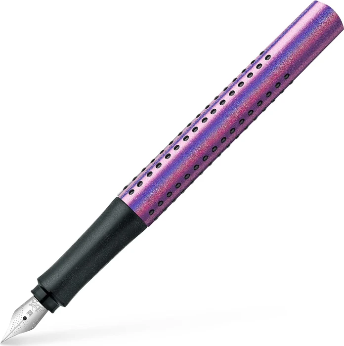 Faber-Castell Füller Grip 2011 Edition Glam violet glam, rechte Hand/linke Hand, fein