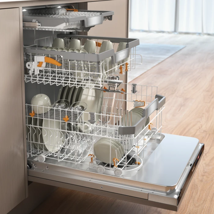 Miele G 7985 SCVi XXL AutoDos K2O Großraum-Geschirrspüler obsidianschwarz