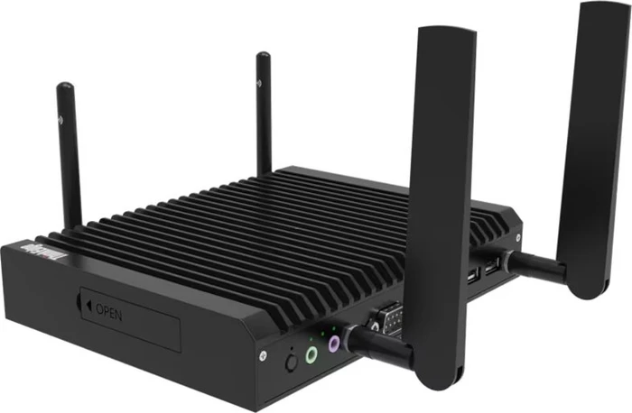Lenovo ThinkEdge SE10, Raven Black, Atom x6425RE, 8GB RAM, 256GB SSD, DE