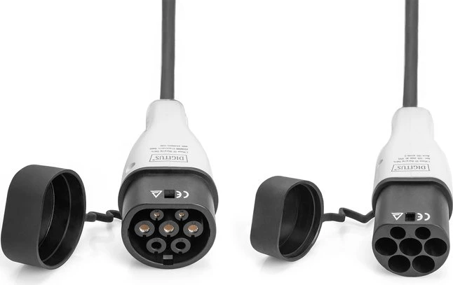 Digitus Ladekabel Typ 2 auf Typ 2, 11kW, 7.5m