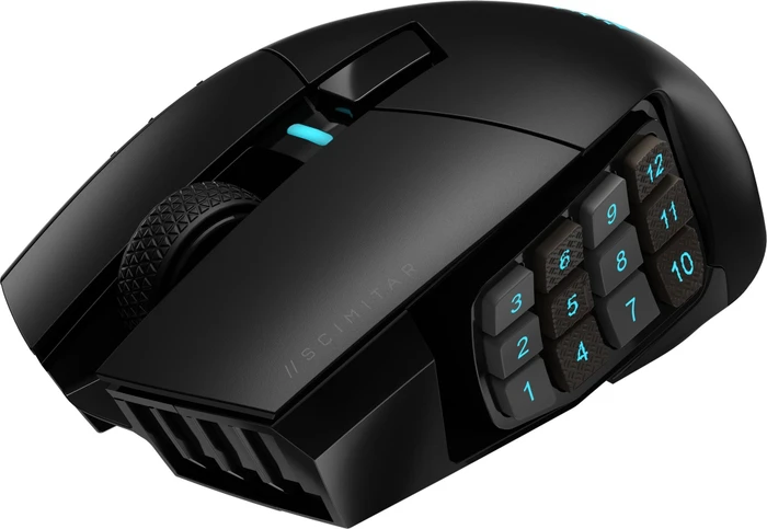 Corsair Scimitar Elite Wireless, schwarz, USB/Bluetooth