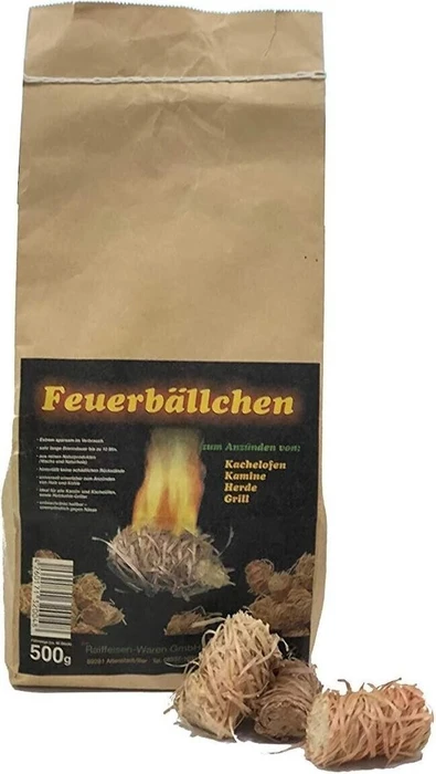 EiFi Feuerbällchen Grillanzünder, 500g