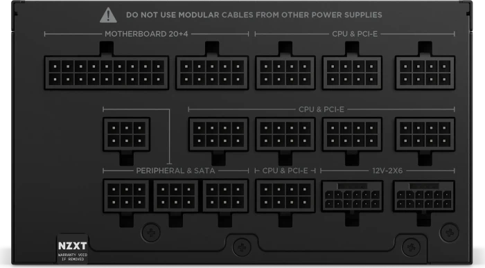 NZXT C Series C1500 Platinum 1500W, ATX 3.1