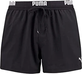 Puma Logo Badeshorts schwarz (Herren)
