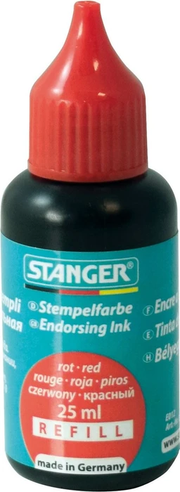 Stanger Stempelfarbe 25ml, rot