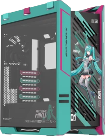 ASUS ROG Strix Helios II GX601S Hatsune Miku Edition, Glasfenster