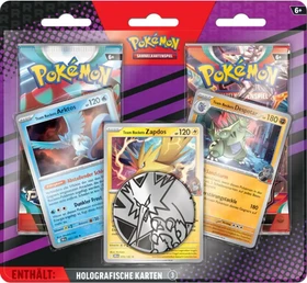 Pokémon -Arktos, Zapdos,Despotar Enhanced 3-Pack Blister
