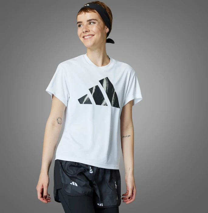 adidas Run It Brand Love T-Shirt kurzarm (Damen)