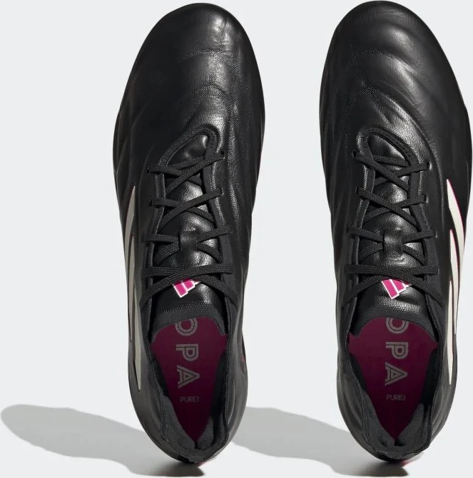 adidas Copa Pure.1 SG core black/zero metalic/team shock pink 2