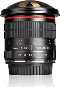 Meike 8mm 3.5 Fisheye für Canon EF