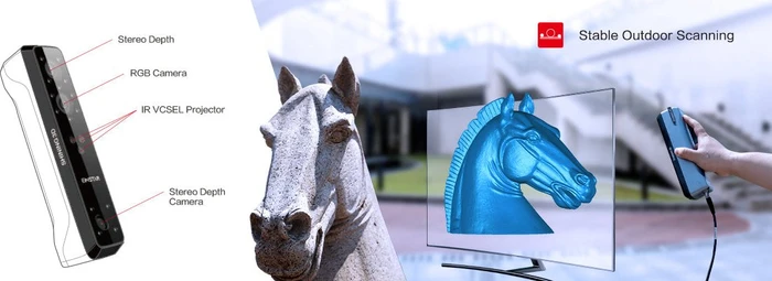 Shining3D EinStar, 3D-Scanner