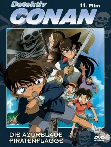 Detektiv Conan Film 11 - Die azurblaue Piratenflagge (DVD)