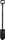 Fiskars Ergonomic Pro Entwässerungsspaten, 130.7cm (1066709)