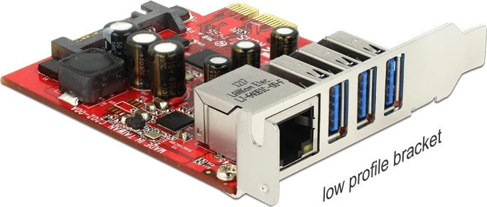 DeLOCK RJ-45, PCIe 2.0 x1