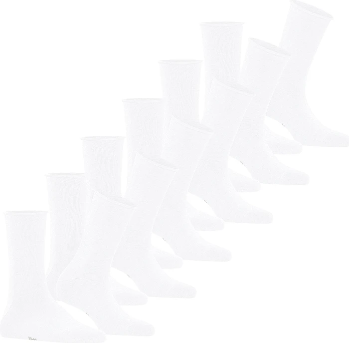 Falke Happy Socken weiß, 6 Paare (Damen)