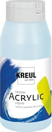 Kreul Solo Goya Triton Acrylic Acrylfarbe, himmelblau hell, 750ml
