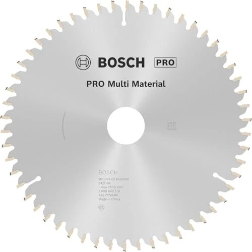 Bosch Professional Multi Material Kreissägeblatt 54Z, 200x2.4x30mm, 1 Stück
