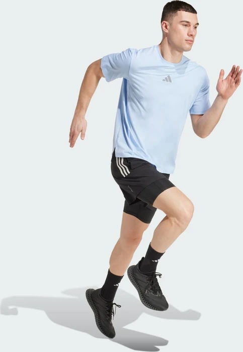 adidas Designed for Training Intensity Funktionsshirt kurzarm glow blue (Herren)