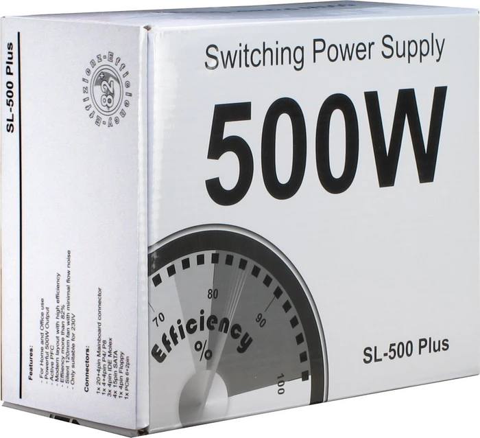 Inter-Tech SL-500 Plus 500W, ATX 2.4