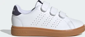 adidas Advantage Base 2.0 cloud white/shadow navy/gum (Junior)