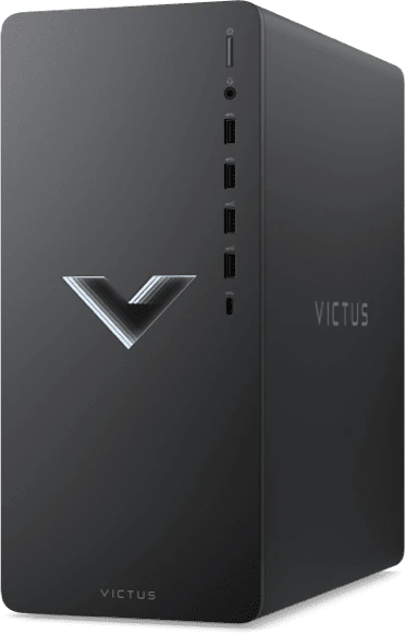HP Victus 15L Desktop TG02-0132ng, Shadow Black, Ryzen 5 5500, 16GB RAM, 1TB SSD, GeForce RTX 3050