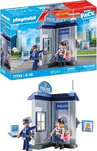 playmobil Action Heroes Starter Pack Polizei Ermittlungszimmer