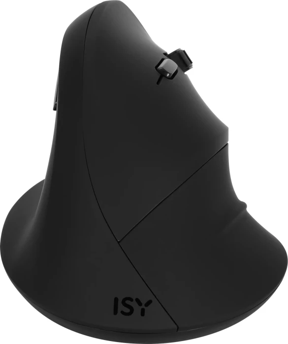 ISY IEM-1001 Wireless Ergonomic Mouse schwarz, USB