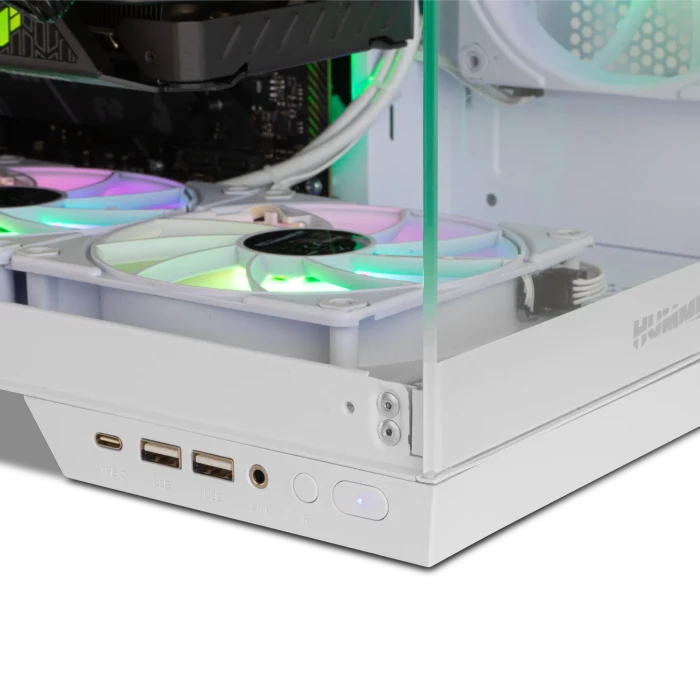 Nox Xtreme Hummer Astra Neo White, Glasfenster
