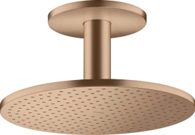 Hansgrohe Axor ShowerSolutions Kopfbrause 300 2jet mit Deckenanschluss brushed red gold