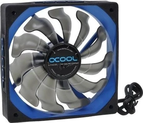 Alphacool Susurro 120 1700rpm Black/Blue Edition, 120mm