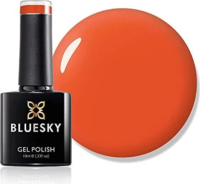 Bluesky Gel Polish Nagellack electric orange, 10ml