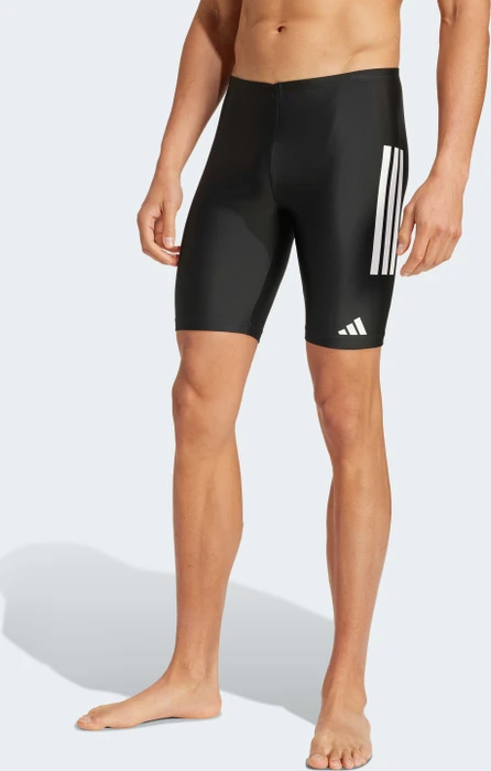 adidas 3-Streifen 8-Inch Jammer Badehose schwarz (Herren)