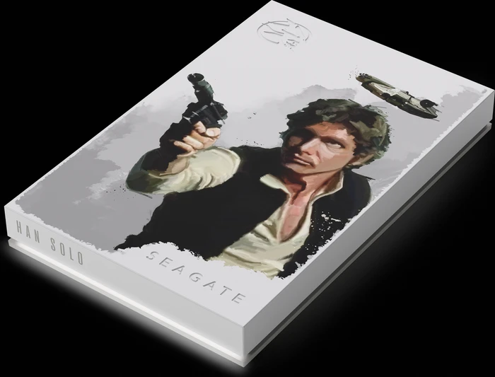 Seagate FireCuda Gaming HDD - Han Solo Special Edition, 2TB, +Rescue, USB 3.0 Micro-B