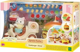 Epoch Sylvanian Families - Spiel-Sets - Mobiler Hamburger Imbiss mit Figur
