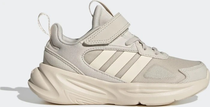 adidas Ozelle Running Lifestyle Elastic Lace with Top Strap aluminium/wonder white/grey one (Junior)