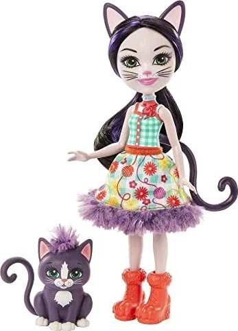Mattel Enchantimals - Katzenmädchen Ciesta Cat & Climber