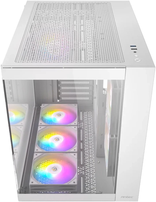 Antec CX800 RGB ELITE, weiß, Glasfenster