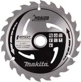 Makita Specialized Efficut Kreissägeblatt 24Z, 165x1x20mm, 1 Stück