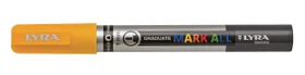 Lyra Graduate Mark All Permanentmarker 1mm gelb