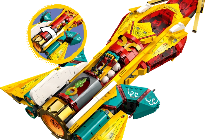 LEGO Monkie Kid - Monkie Kids Entdeckerraumschiff