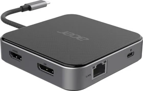 Acer 7in1 USB 8K Mini Dock, USB-C 3.1 [Stecker] (HP.DSCAB.013)