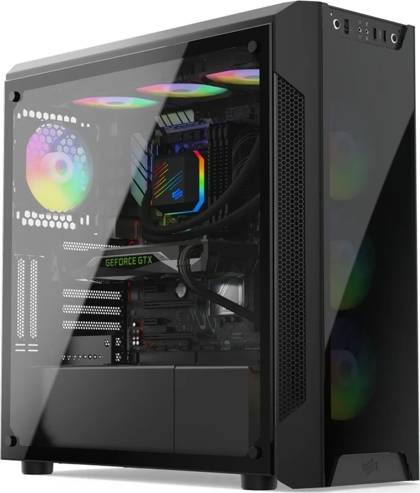 Endorfy SilentiumPC Armis AR7X Evo TG RGB, Glasfenster