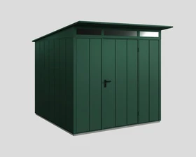 EcoStar Elegant Premiumline Typ 2 Gerätehaus moosgrün