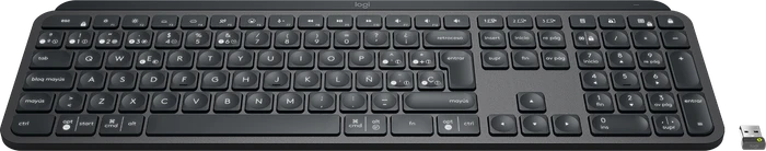 Logitech MX Keys for Business, Logi Bolt, schwarz, USB/Bluetooth, ES