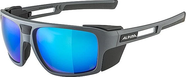 Alpina Skywalsh Q midnight grey matt/mirror blue