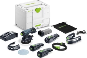 Festool ETSC 125 3.0 I-Set Akku-Exzenterschleifer inkl. Systainer + 2 Akkus 3.0Ah