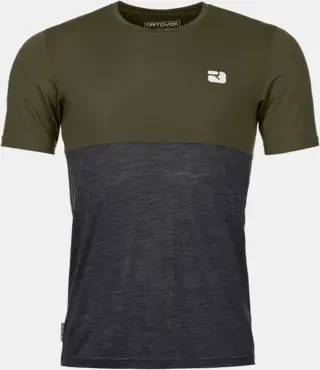 Ortovox 150 Cool Logo Funktionsshirt kurzarm dark wild herbs (Herren)