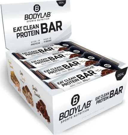 BodyLab24 Eat Clean Protein Bar double choco 780g (12x 65g)