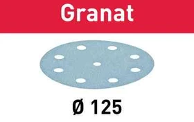 Festool Granat STF D125/8 P40 GR/10 Schleifblatt K40, 125mm, 50 Stück
